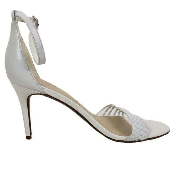 Marc Fisher Shoes Women's 10 White High Heel Dress SandalsAnkle Strap Blowout - Picture 5 of 6
